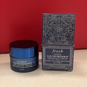 Fresh Lotus Youth Preserve Dream Face Cream 7ml new moisturizer GWP
